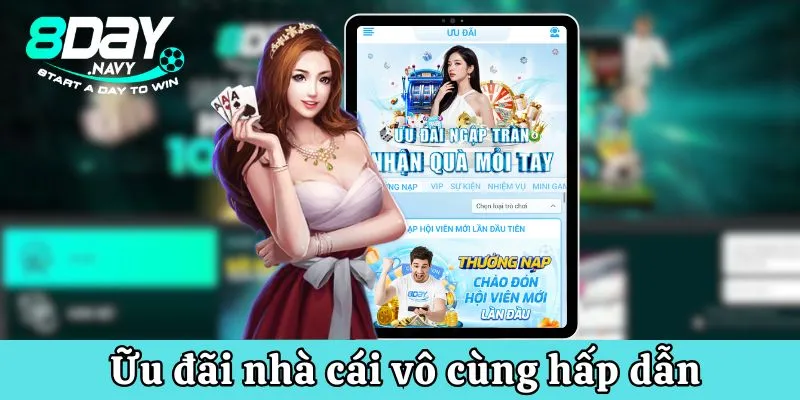 Nhận nhiều ưu đãi hấp dẫn cùng nhà cái với thể lệ tham gia đơn giản