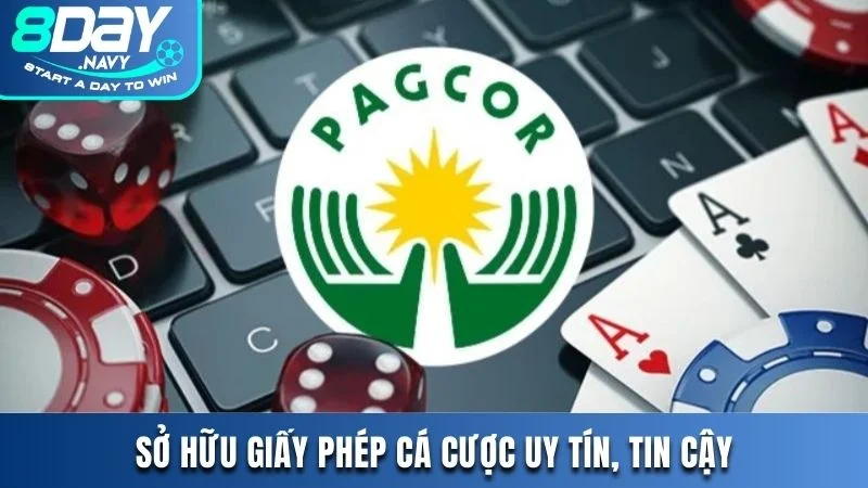 Cách phân biệt nhà cái 8DAY chính chủ và không chính chủ qua giấy phép