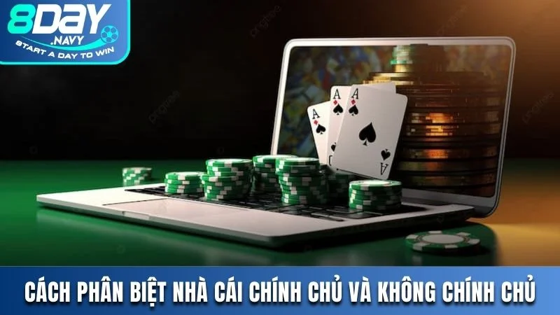 Cách Phân Biệt Nhà Cái 8DAY Chính Chủ Và Không Chính Chủ