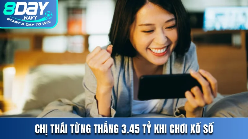 Chị Thái là Top người chơi đỉnh cao TOP 1 tại nhà cái 8DAY